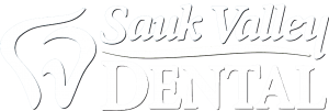 Saukvalleydental Logo White Footer 300x101